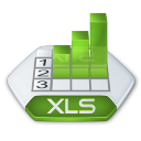 MS Excel XLS Icon 128x128 png